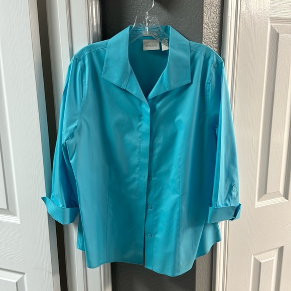 Sold - Chico's button-down blouse - Picture 1 of 4